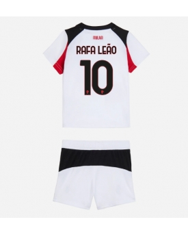 AC Milan Rafael Leao #10 Maglia Gara Trasferta Repliche 2025-26 Bambino Maniche Corte AC Milan Rafael Leao #10 Maglia Gara Trasferta Repliche 2025-26 Bambino Maniche Corte